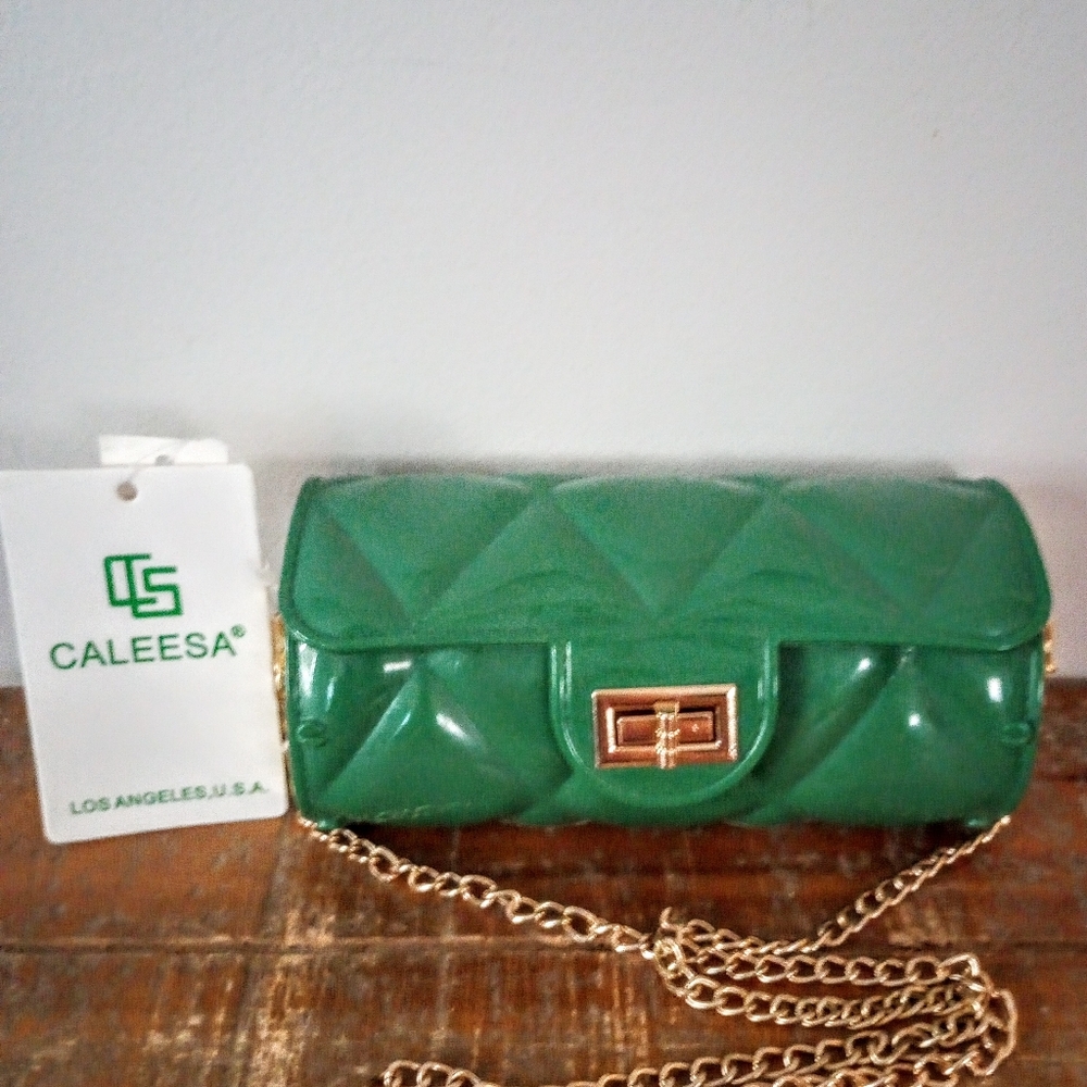Caleesa Quilted Chain Strap Bag